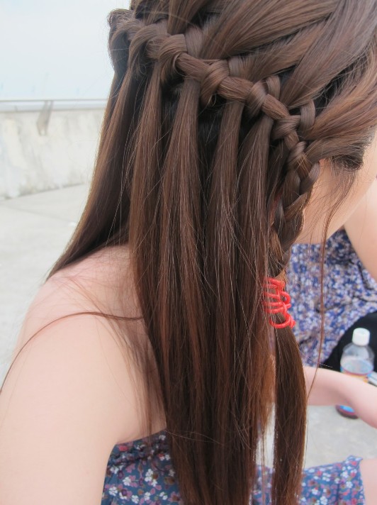 Beautiful Waterfall Braid Hairstyles 2013 - 2014