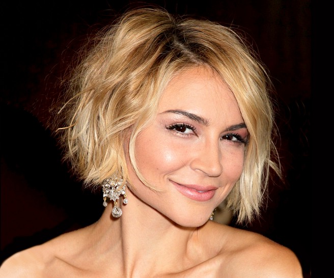 Chelsea Kane Chic Short Ombre Bob Haircut for Women