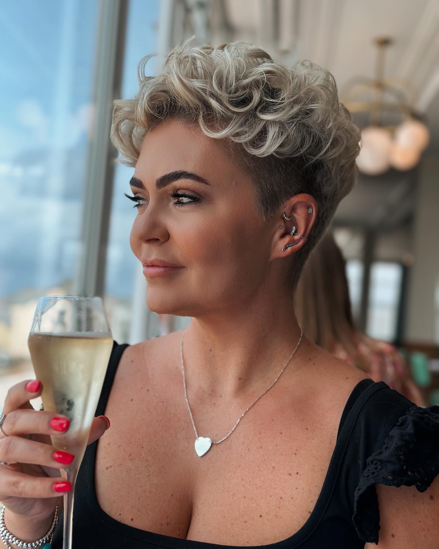 Curly Undercut
