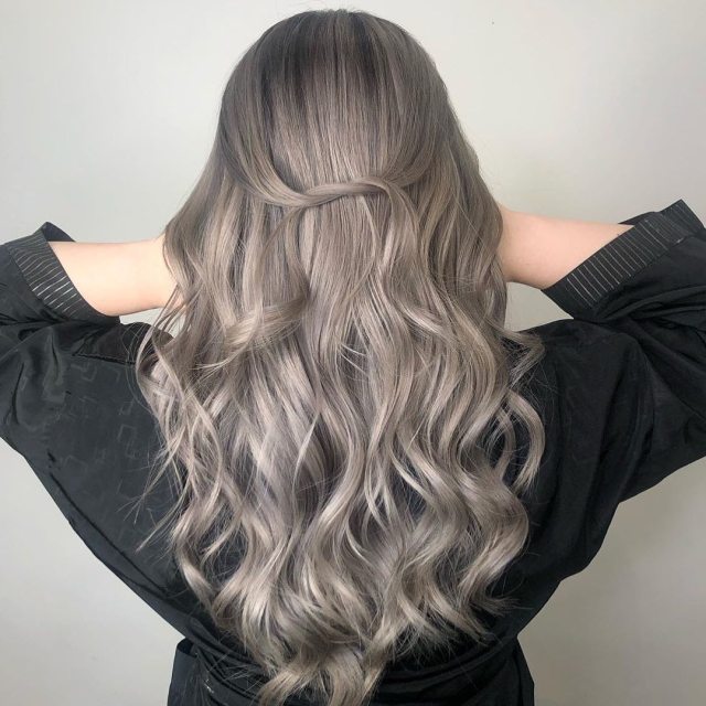 grey Hair Color Correction