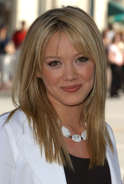 Hilary Duff Long Hairstyle