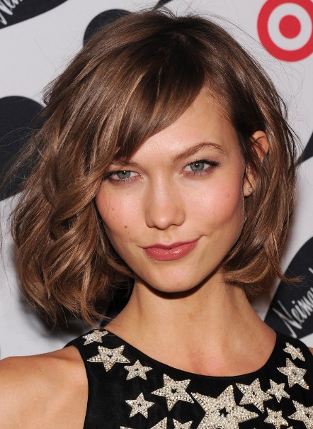 Karlie Kloss Cute Short Bob Hairstyle