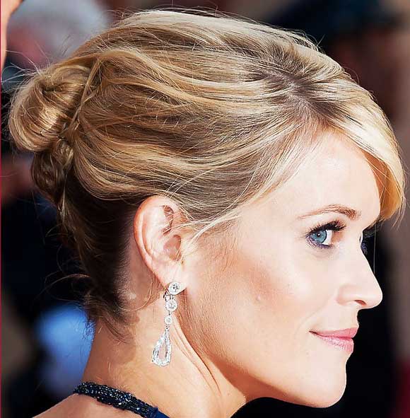 Classic Twisted Bun Updo
